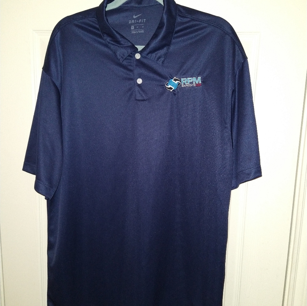 Nike Dri Fit Short Sleeve Polo Shirt Men's XL